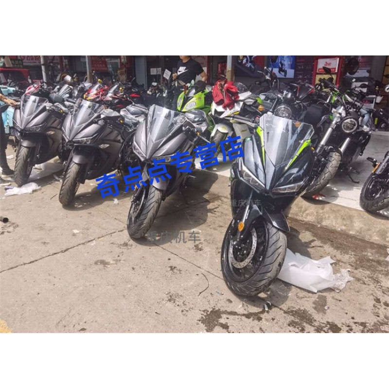 新款诺马诺玛魅影255s跑车摩托车街车跑车机车国四电喷可上牌整车 黑