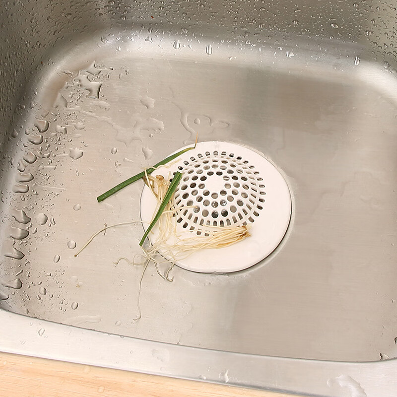 淋浴房毛发排水口隔渣地漏浴缸防堵塞过滤网头发下水道 小号排水防塞器