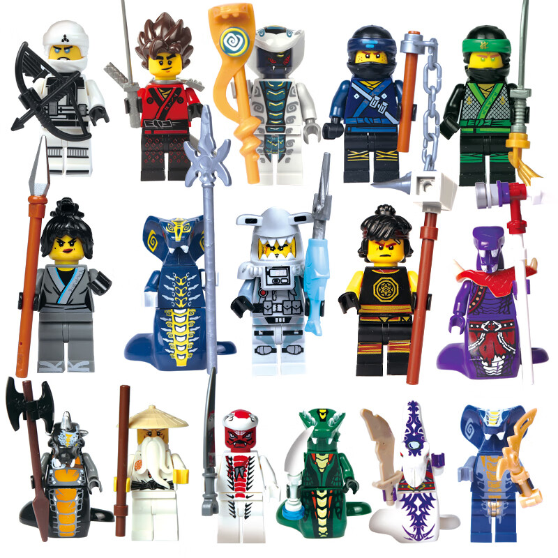 幻影忍者8盒16款人物 (盒装)