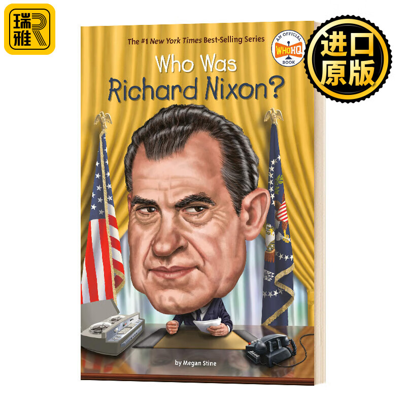 进口原版 who was richard nixon 谁是理查德尼克松 儿童故事阅读
