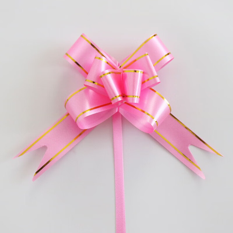 5*26cm手拉花蝴蝶结彩带  婚庆装饰 礼品包装拉花小号蝴蝶结手拉花