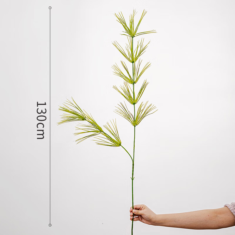 绿植仿真文竹长枝锯叶棕树叶波斯草蕨类植物家居装饰花艺 竹风 默认1