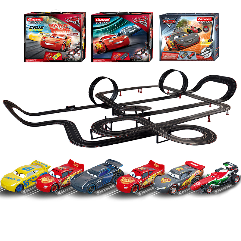 Carrera卡雷拉轨道赛车儿童玩具男孩双人竞技遥控汽车玩具车轨道车大型拼接套装20062417+20062420升级款dmdhatu