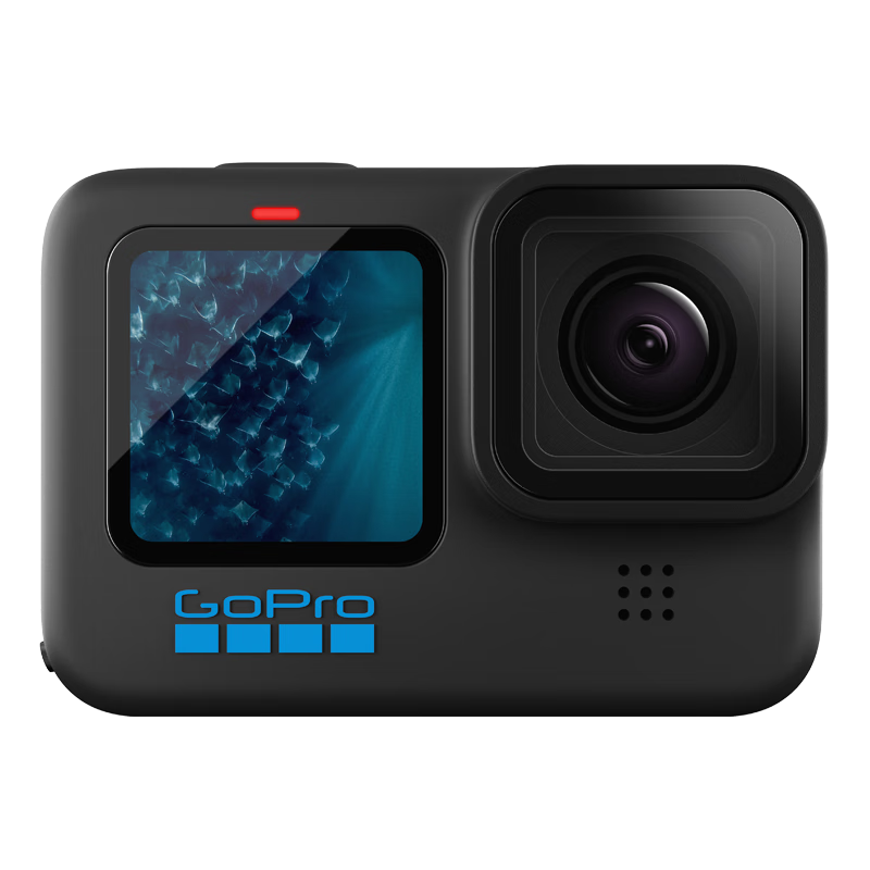 GoPro HERO11 Black 运动相机 防水防抖相机户外摩托骑行 Vlog数码运动摄像机 基础套餐 HERO 11 Black