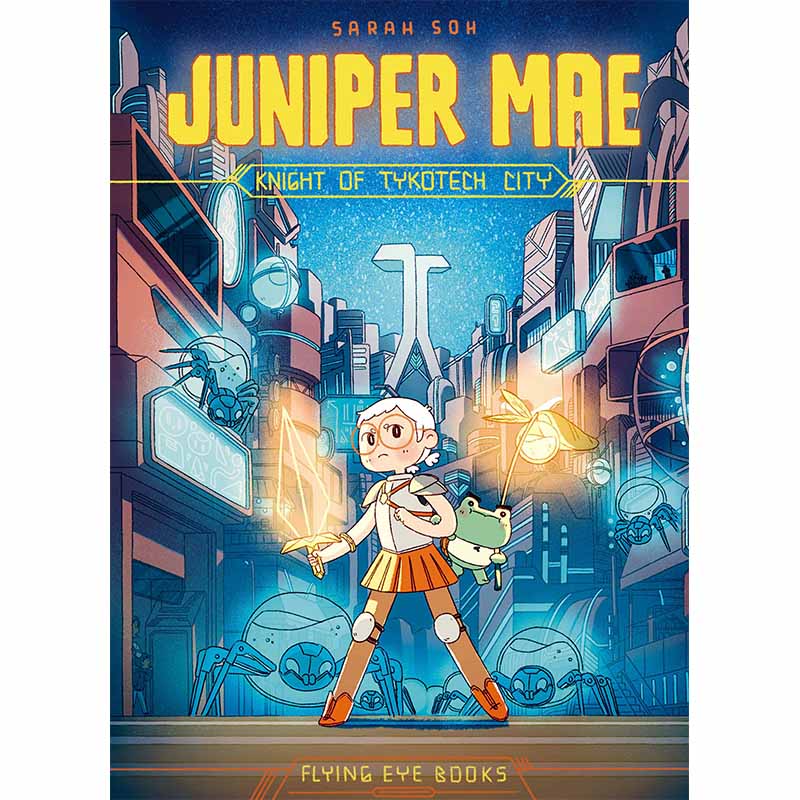 【现货】【翰德图书】juniper mae: knight of tykotech city,朱尼珀