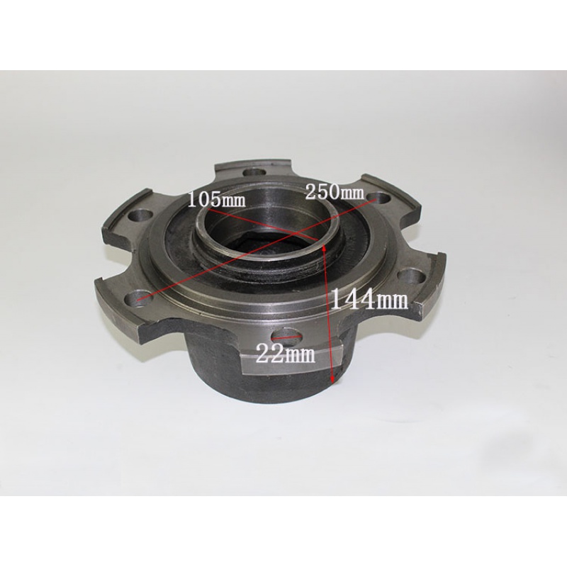 叉车配件 叉车转向轮毂 后轮毂 哈巴头 轴头适用合力台励福5-7t吨