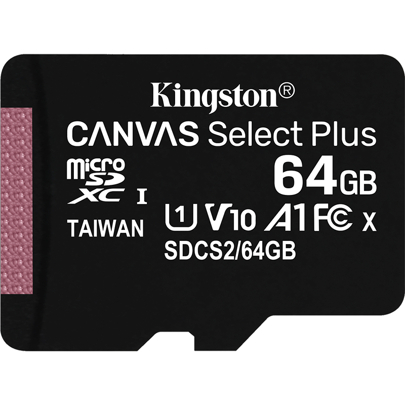 ��ʿ�٣�Kingston��TF�� �г���¼���ڴ濨 ��������ͷ����ֻ��洢��micro sd SDCS2/64GB���� ������+���ɺ�+���ס�