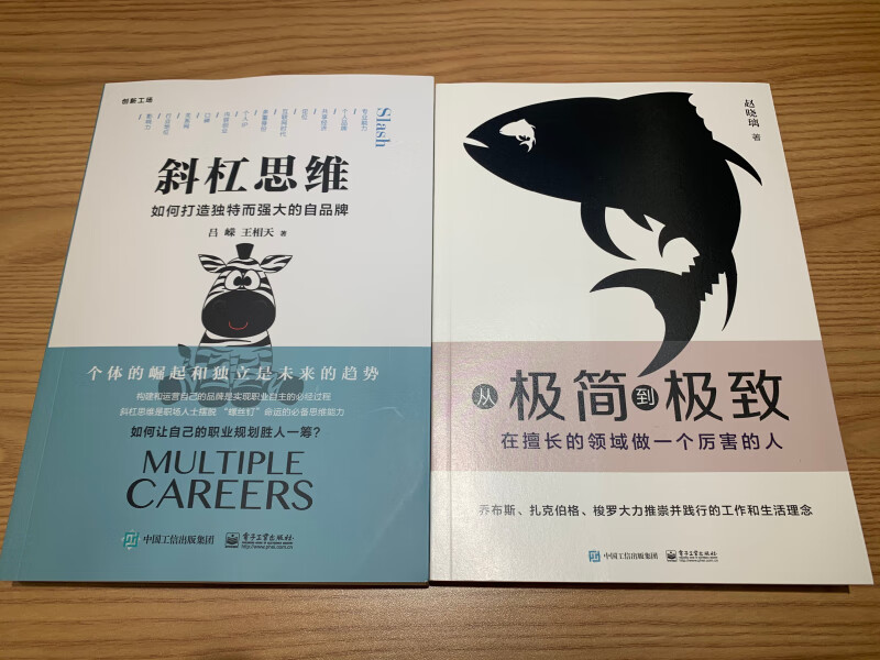 极简主义 斜杠思维+从极简到极致（套装共2册）详情图