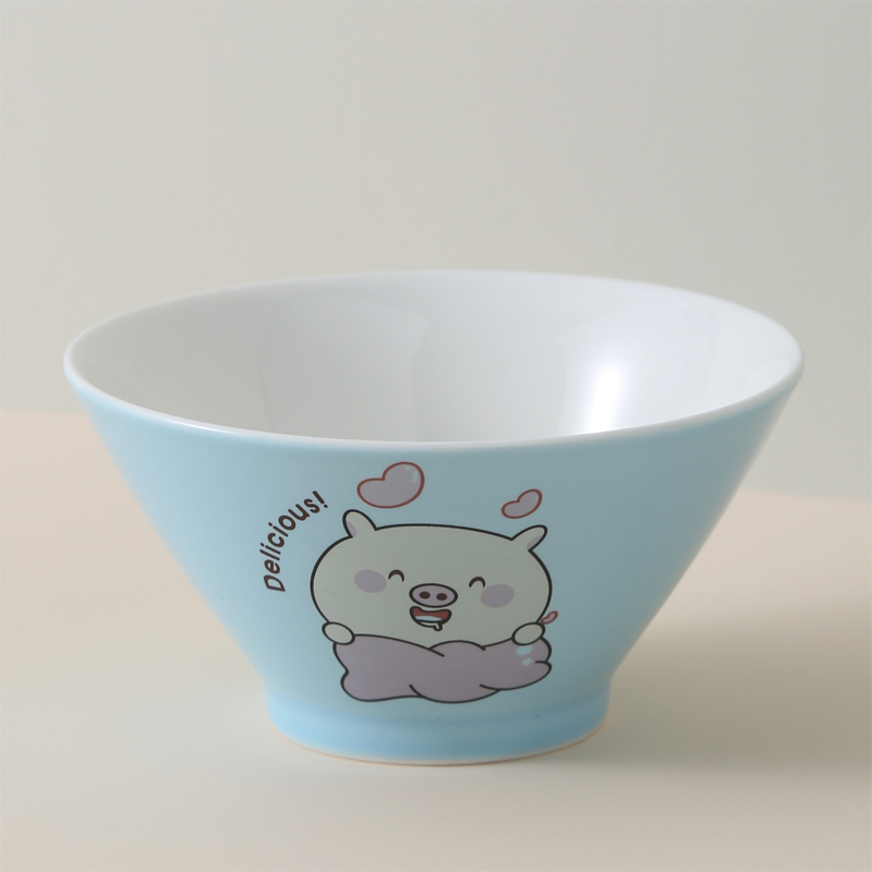 25寸蓝盈盈卡通饭碗(1个)