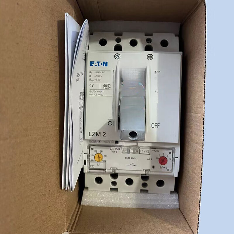 伊顿原装EATON伊顿穆勒塑壳断路器LZM2 250A LZMN2 NZM2 LZMN1 LZMN3 100A