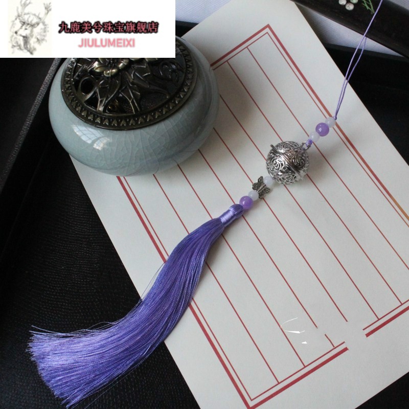 九鹿美兮魔道周边祖师魏无羡清心铃云梦江氏腰佩汉服古风铃铛腰佩流苏