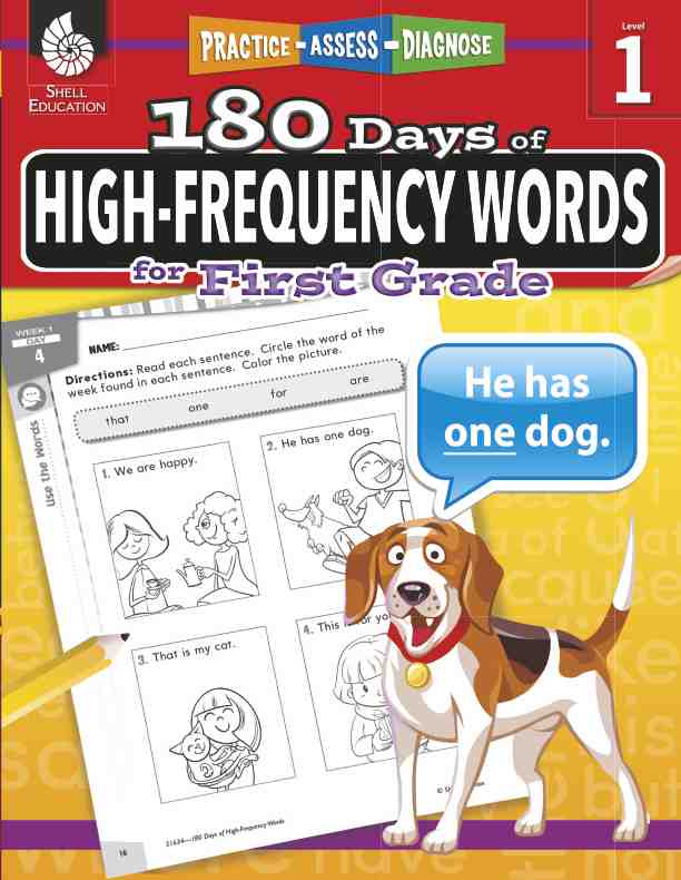 【按需印刷】 180 days of high-frequency words for first grade