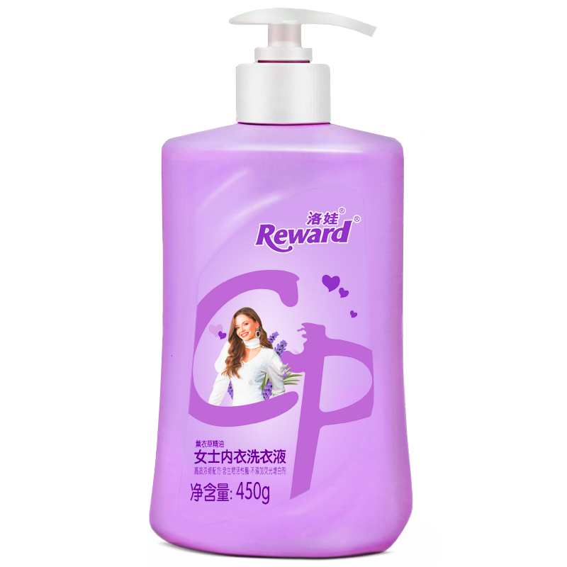 洛娃女士内衣洗衣液去血渍内衣消毒洗内裤专用液洗内衣液 450g*1瓶