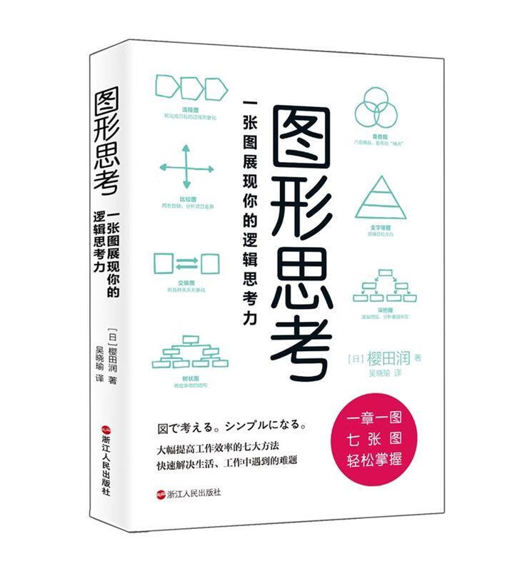 正版 图形思考:一张图展现你的逻辑思考力 9787213095610 樱田润