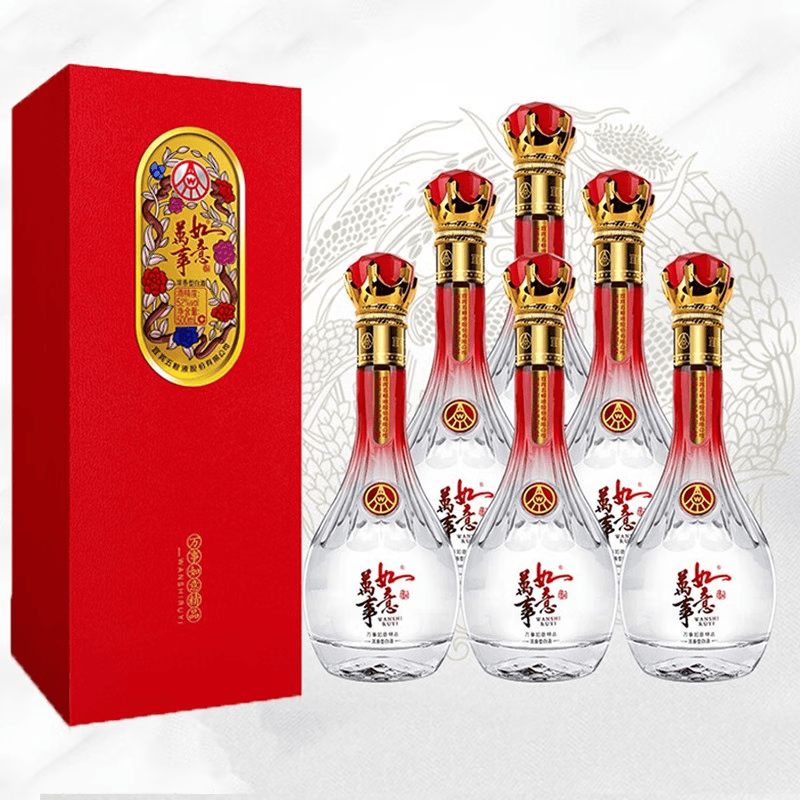 五粮液股份公司出品浓香型白酒(新老包装随机发货) 52度 500ml 6瓶