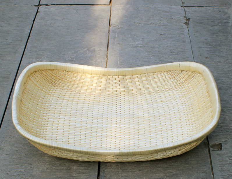 笸箩藤编柳编簸箕馒头筐板栗炒货食品卤菜现捞箩筐柳条筐收纳筐 新款