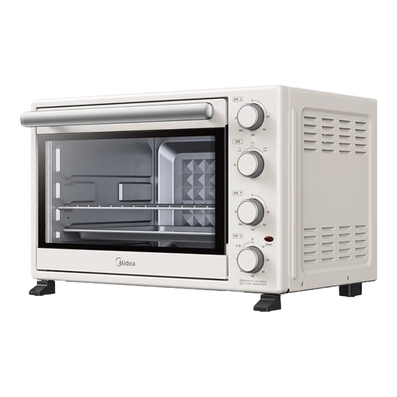 美的（Midea）烤箱 家用多功能上下热管独立控温 电烤箱35升大容量蛋糕烘焙 PT3540独立控温三种烘烤模式 35L
