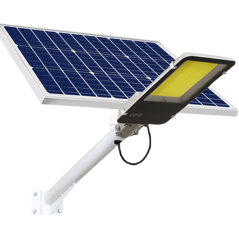 透镜款太阳路灯头300w_(配太阳能板)