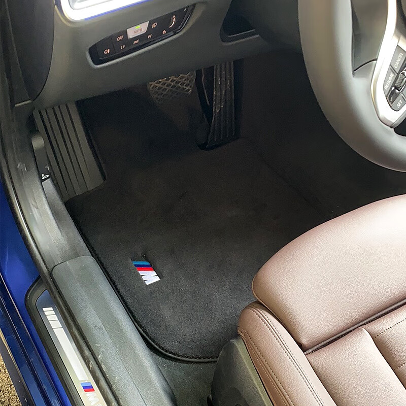 思歌达适用于2023款宝马x5脚垫国产x5l原厂款地毯式脚垫绒垫老款x5绒