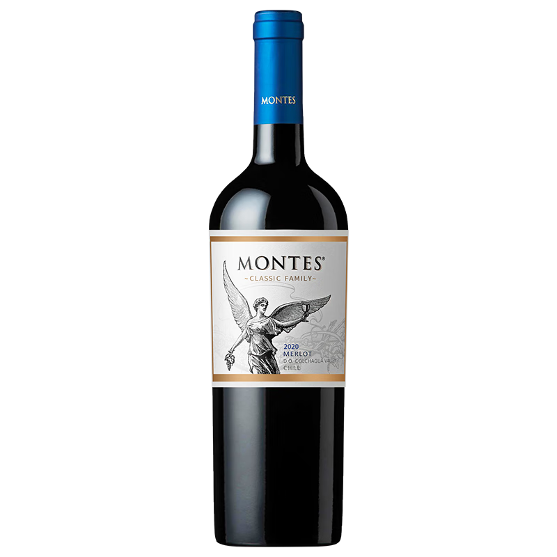 MONTES 蒙特斯 经典 梅洛干红葡萄酒 750ml