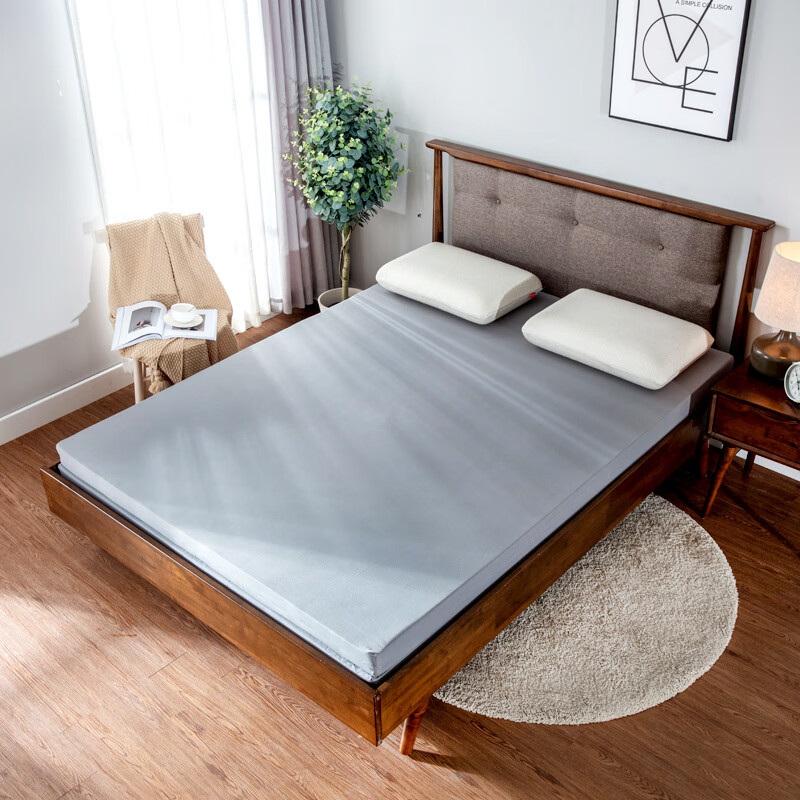 菱菡乳胶床垫套拉链款床垫保护套六面全包拉链乳胶垫被罩学生宿舍单人