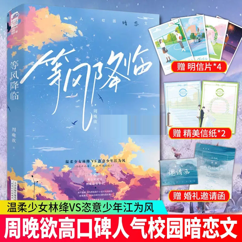 等风降临 周晚欲著 久别重逢暗恋成真校服到婚纱校园暗恋小说青春文学