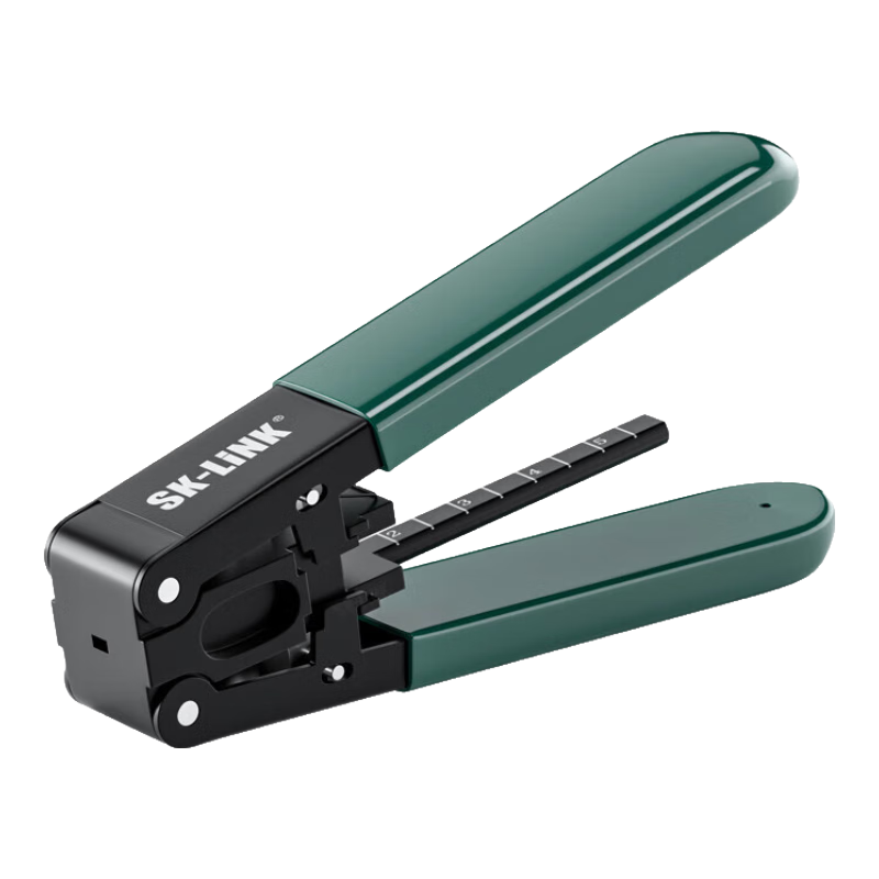 SK-LINK 皮線(xiàn)光纜開(kāi)剝器 皮線(xiàn)剝皮鉗 皮線(xiàn)光纜FTTH光纖入戶(hù)開(kāi)剝工具 可剝金屬加強芯皮線(xiàn)光纜剝線(xiàn)鉗