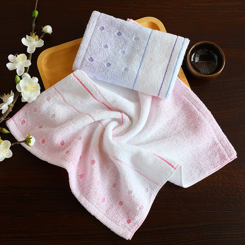 日本进口小方巾纯棉洗脸婴儿毛巾家用成人女儿童洗脸巾 苏必利尔方巾