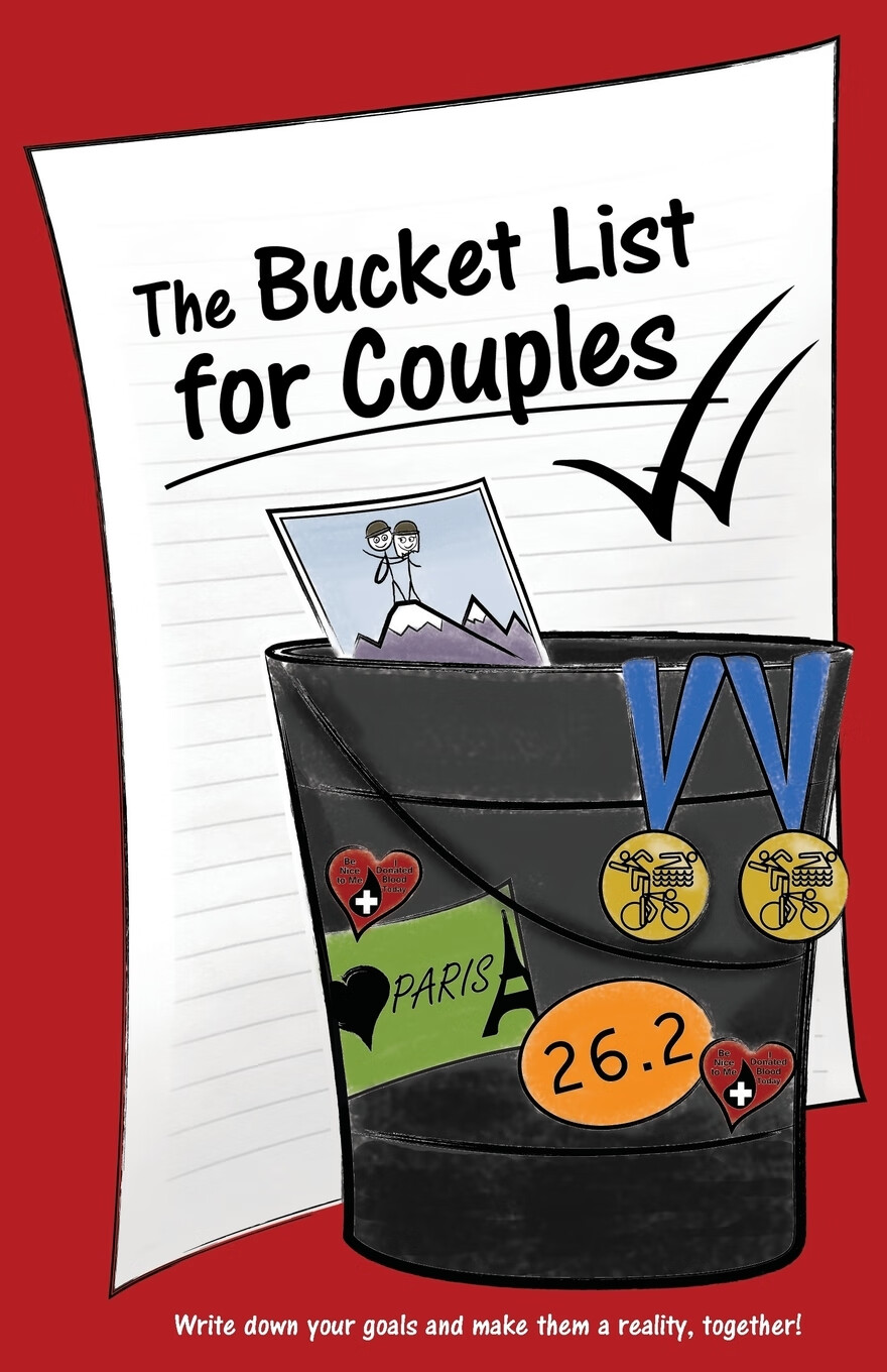 预售 按需印刷 the bucket list for couples