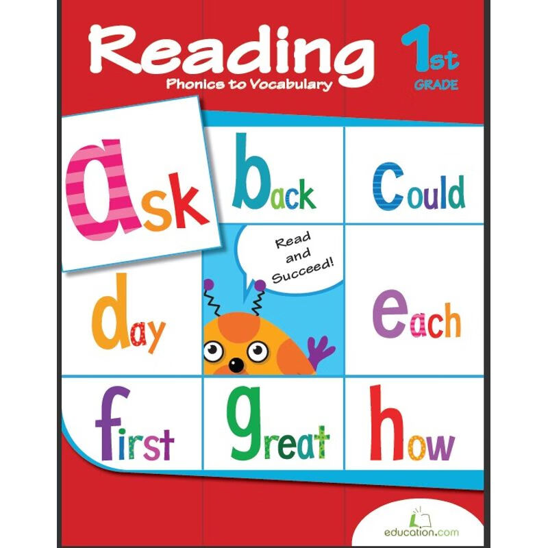 一年级阅读拼音词汇全彩Reading Phonics to Vocabulary1st Grad