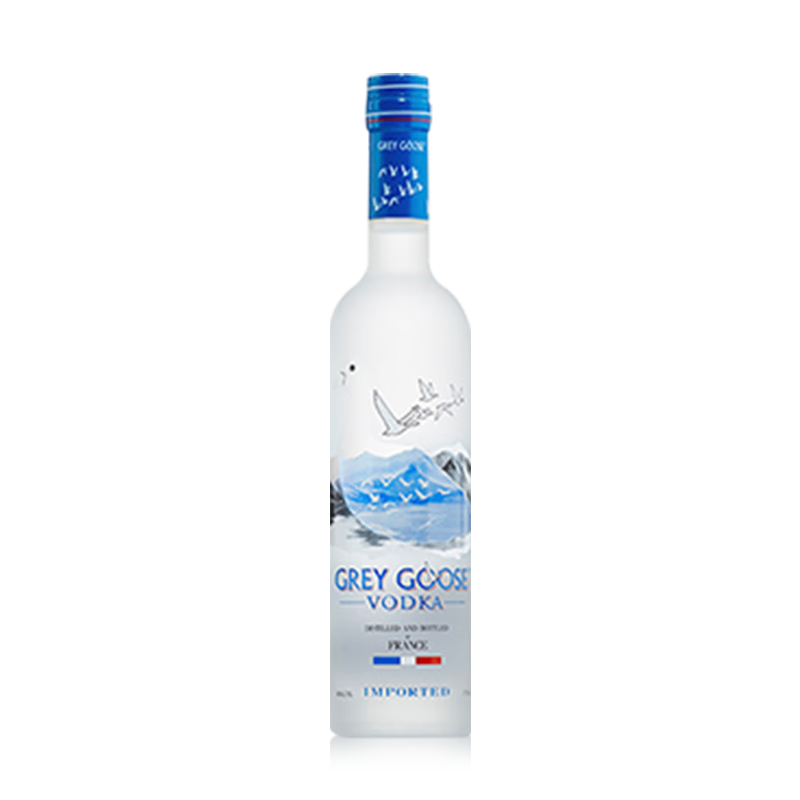 灰雁（Grey Goose）调酒 基酒 烈酒 伏特加 40度 原味   洋酒 200ml