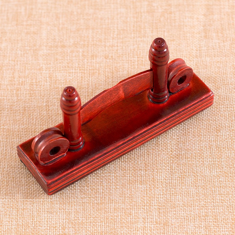 林木岛玉宏扇子原木折扇底座支架扇托男女扇子通用扇座扇架手工艺礼品