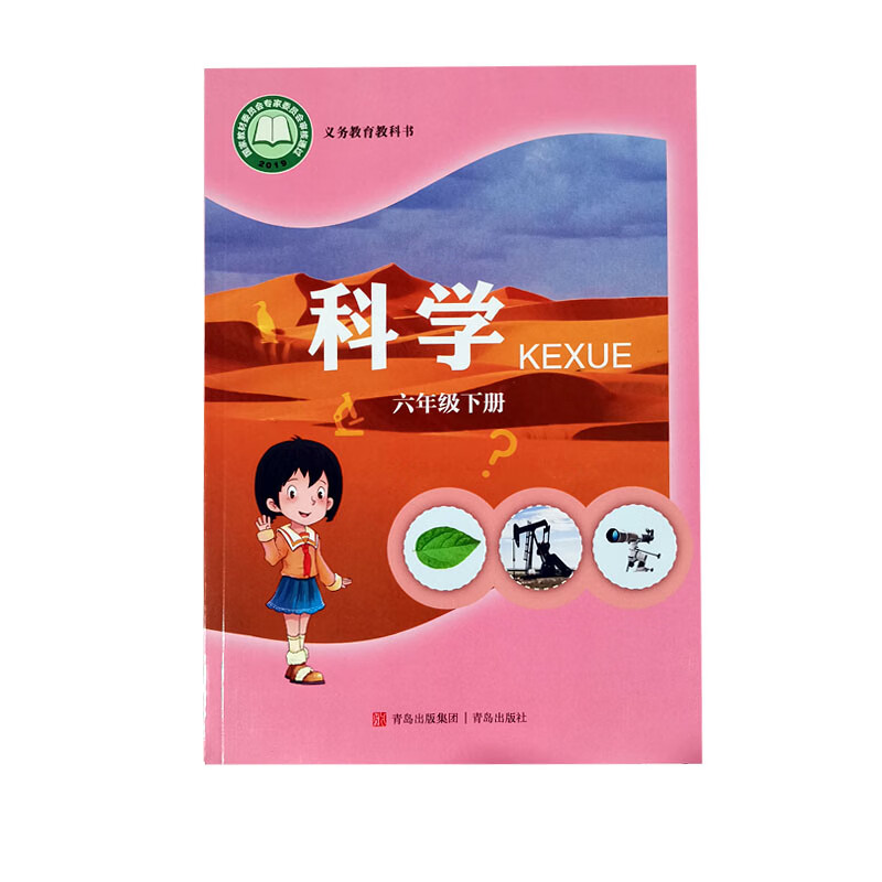 新华书店正版 现货义务教育教科书科学六年级下册(青岛版)六三制2024