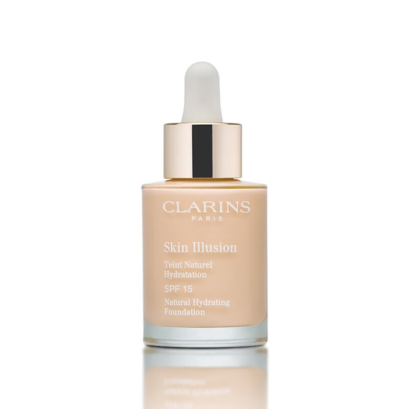 娇韵诗(clarins) 缎光水漾精华粉底液 100.5, 30ml