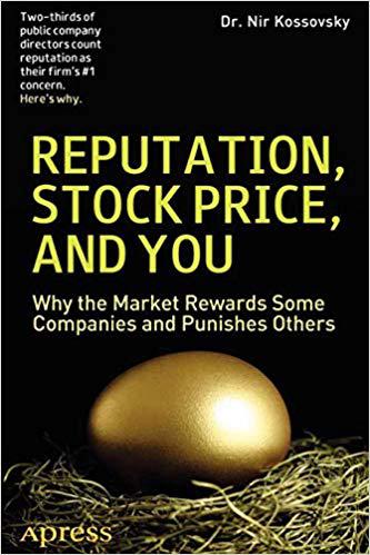 预订 reputation, stock price, and you