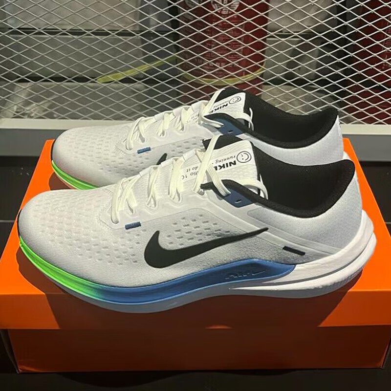 nike耐克男鞋夏季新款zoom winflo8气垫运动低帮缓震休闲跑步鞋 dv