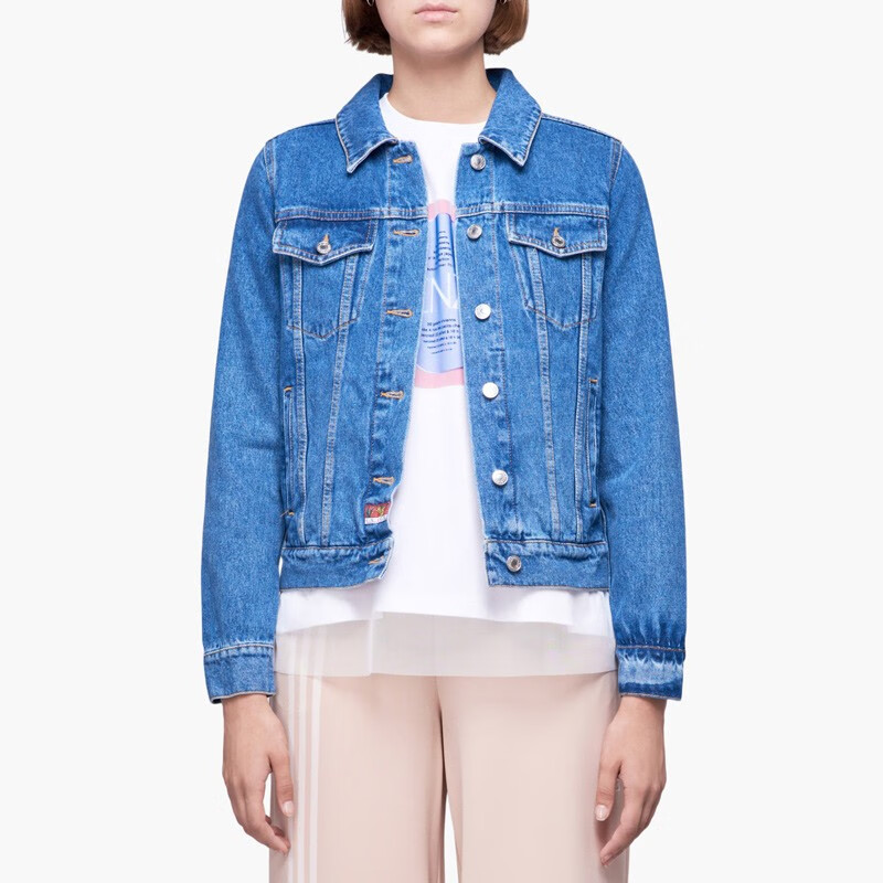 高田贤三(kenzo)【节日礼物】kenzo 高田贤三女装 牛仔长袖外套夹克