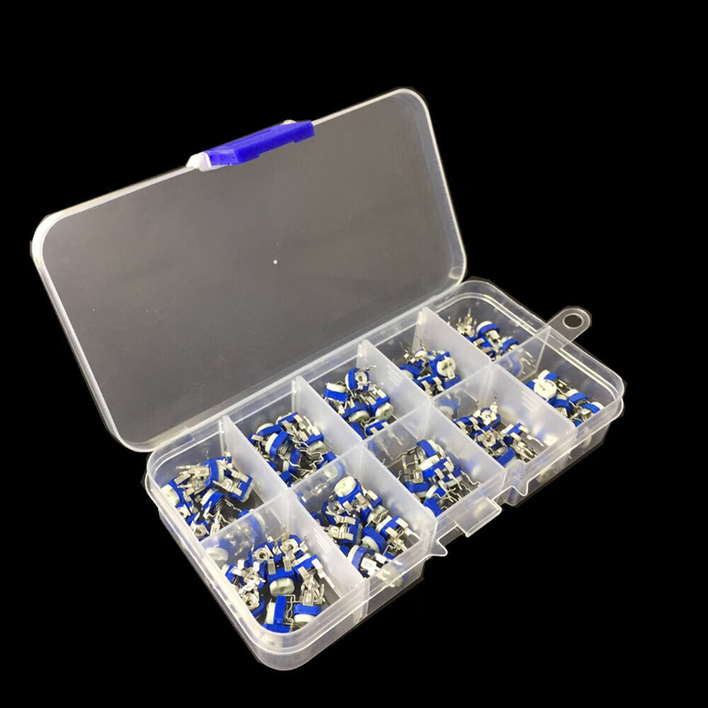 樱姬微调电位器 rm-065 可变电阻器500r-1m diy套件 10样微调电位器