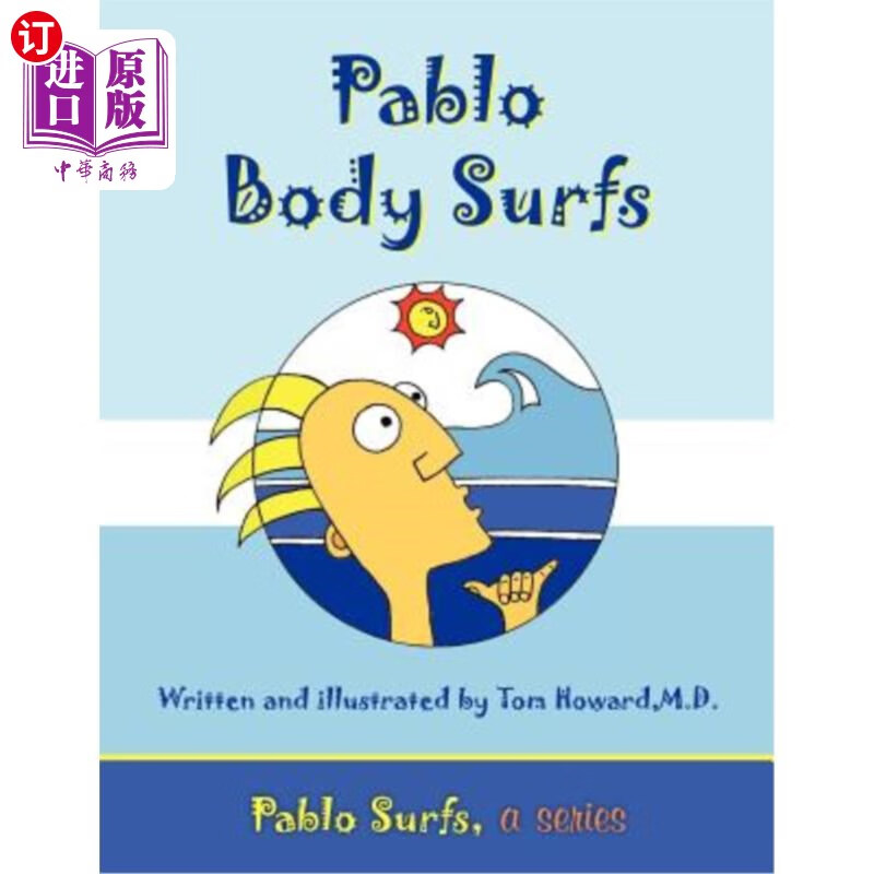 海外直订pablo body surfs: pablo surfs, a series pablo body surfs