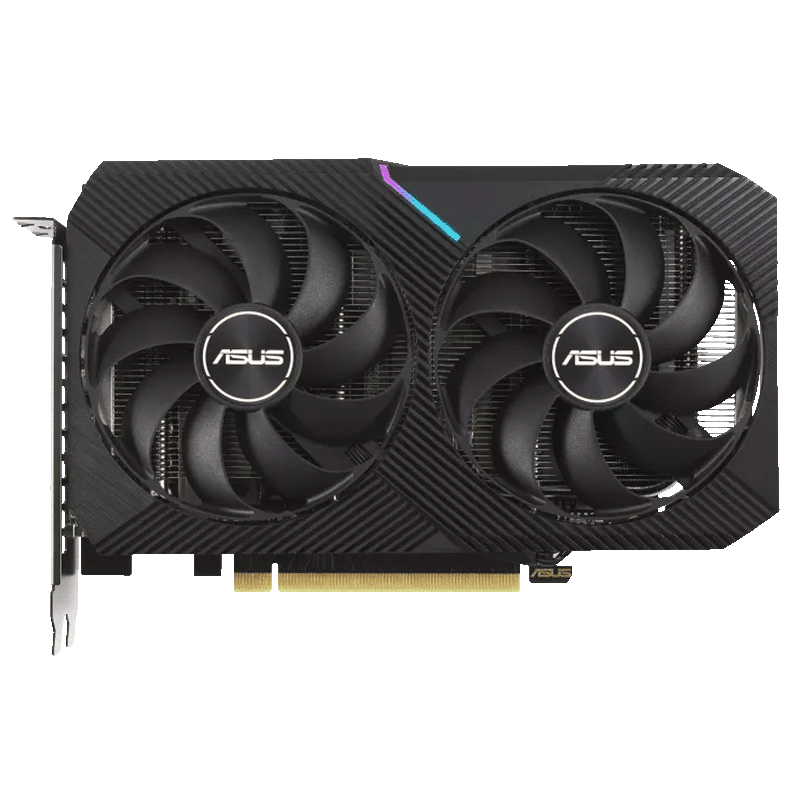 华硕 (asus)dual geforce rtx 3060-o8g 电竞游戏专业独立显卡