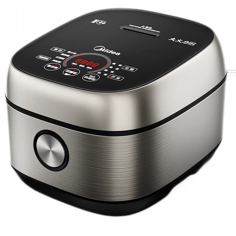 美的（Midea）低糖电饭煲IH电磁加热4L家用智能APP控制WIFI健康养生蒸米饭锅灶火立体加热40LS60 4L 【低糖降还原糖】