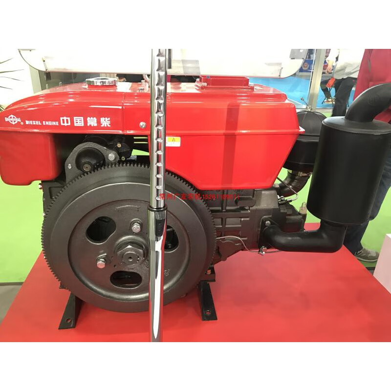 中国常柴hs400单缸水冷柴油机电启动40马力40匹爬坡王 12v起动机