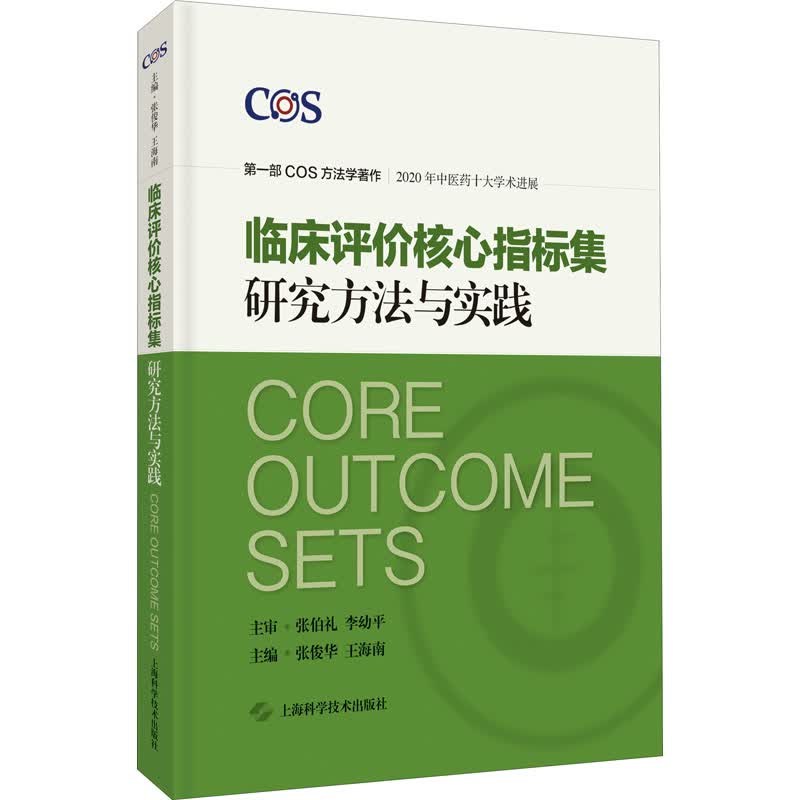 临床评价核心指标集研究方法与实践 图书
