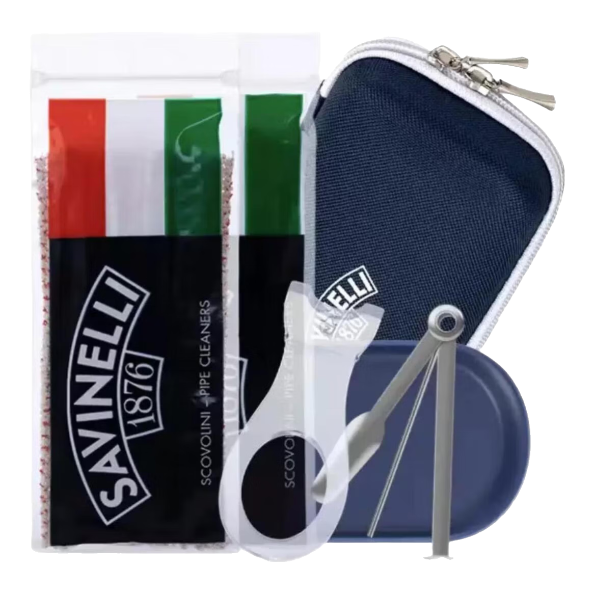 沙芬(SAVINELLI) 煙斗專(zhuān)用工具多功能煙斗刀 C421煙斗配件煙斗工具壓棒男士送禮 【3mm無(wú)濾芯 全套配件耗材套裝】