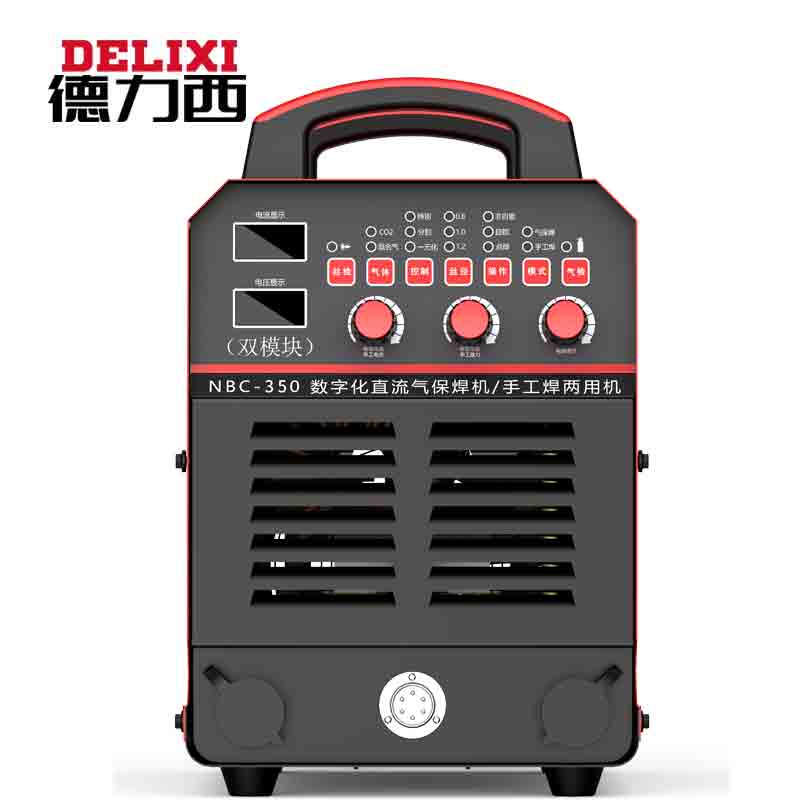 德力西二保焊机nbc350工业二氧化碳气体保护焊机单电压380v电焊两用