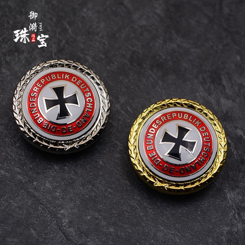二战德国勋章铁十字德军徽章德军勋章胸针复古战役奖章配饰 鹰党章
