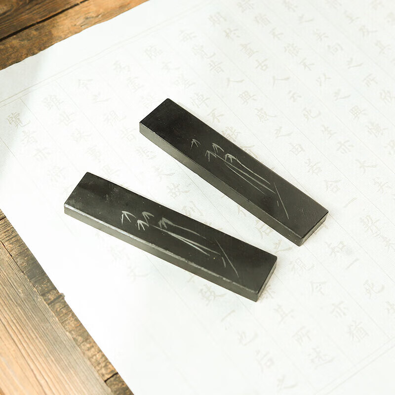 天然原石大理石镇尺石质镇纸石头镇尺书法压纸石镇纸尺砚石书镇摆