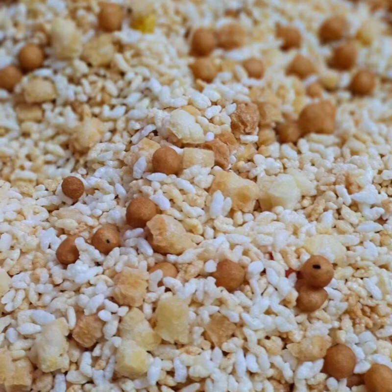 食芳溢广西融水三江侗族打油茶配料阴米油果炒糯米花早餐冲泡 350g*1