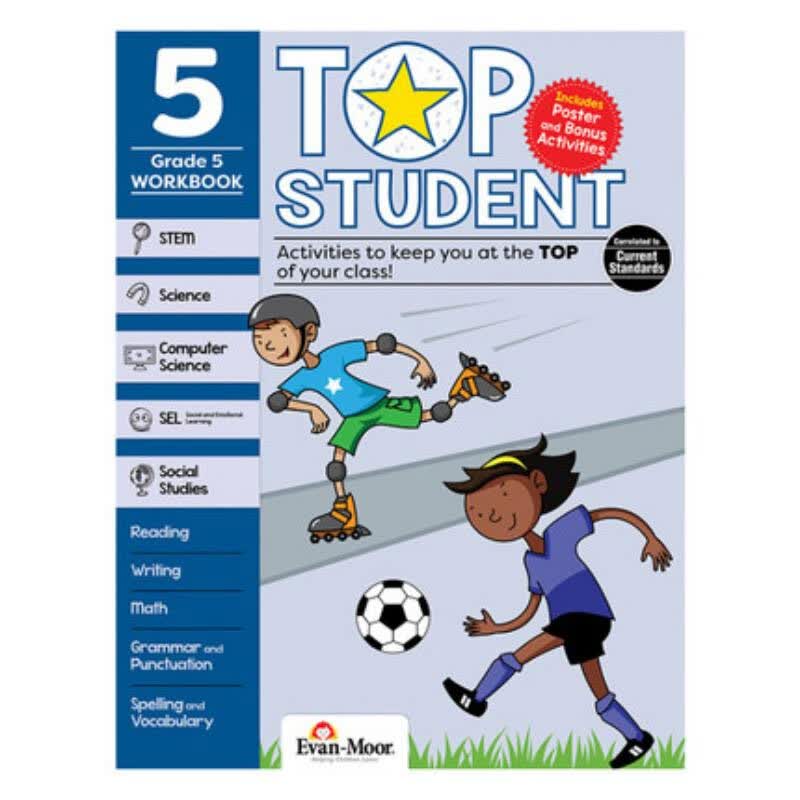 【中图原版】Top Student Grade 5  进口书籍书本