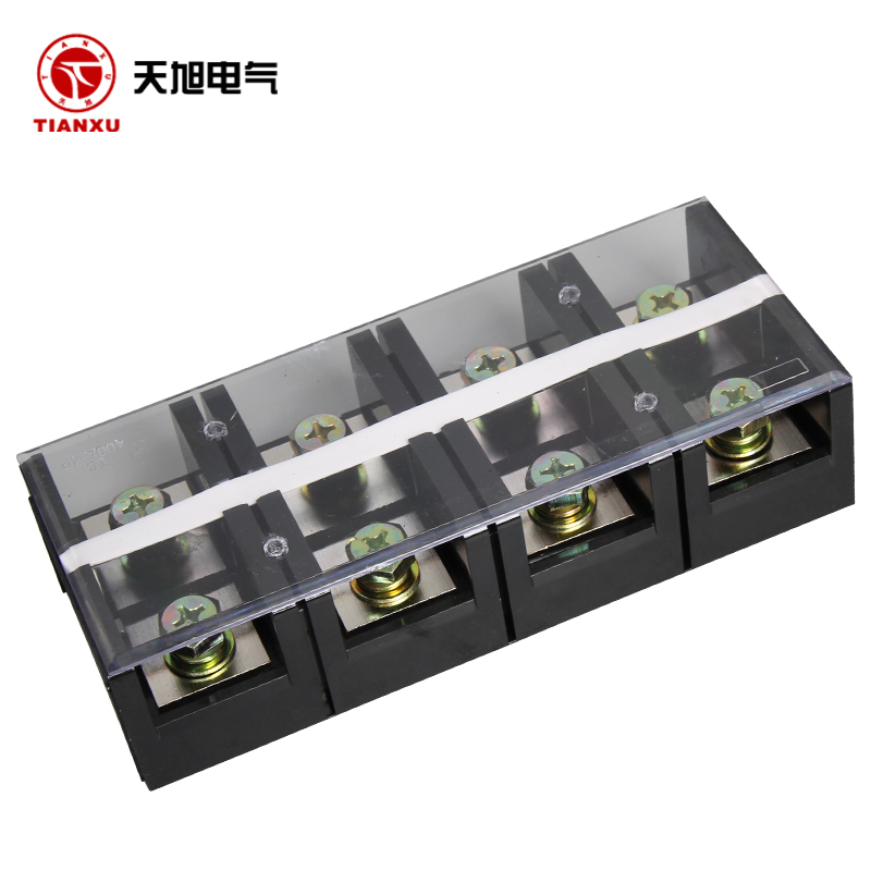 盛菱tc-6004系列固定式大电流接线端子排600a/4p铜接线排一次线火线排